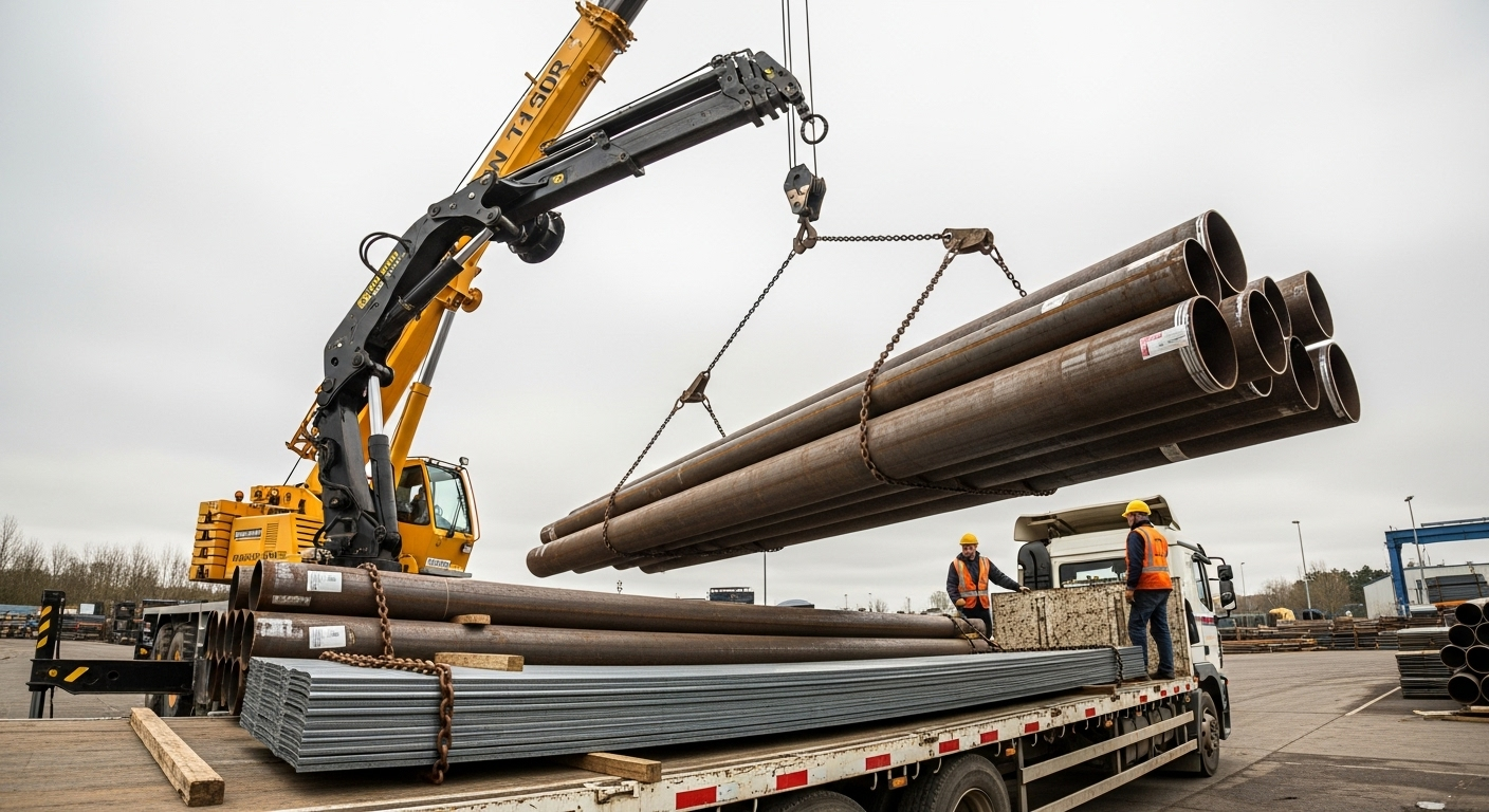 Погрузка металла
